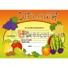 diploma pentru prescolari cu fructe fel de fel - dtp03