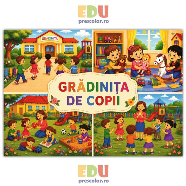 EDIA05 - Grădinița de copii - poezie ilustrată